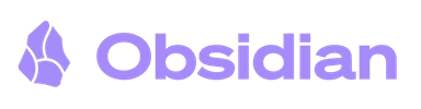 Obsidian logo